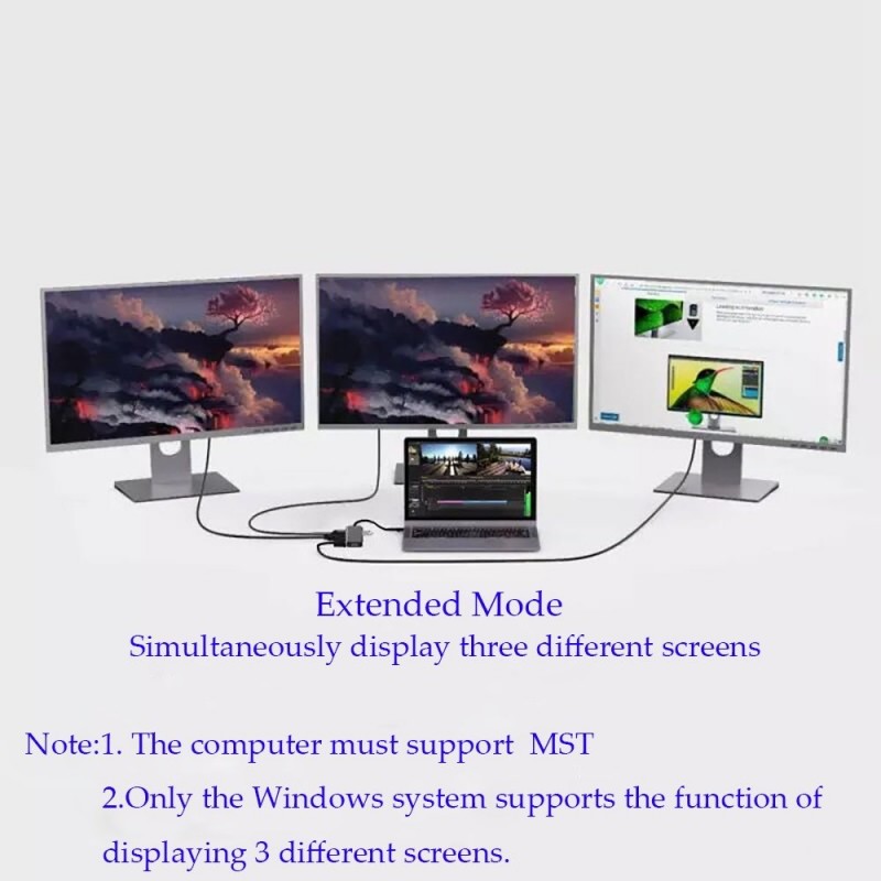 12 in one intelligent multi screen docking station