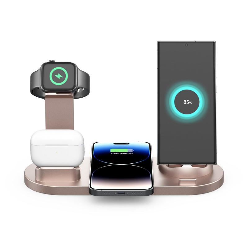 Three in one wireless charger