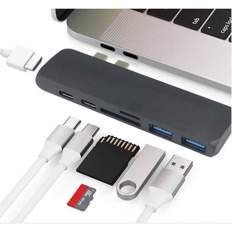 Type-C Docking Station To Expand Usb Adapter