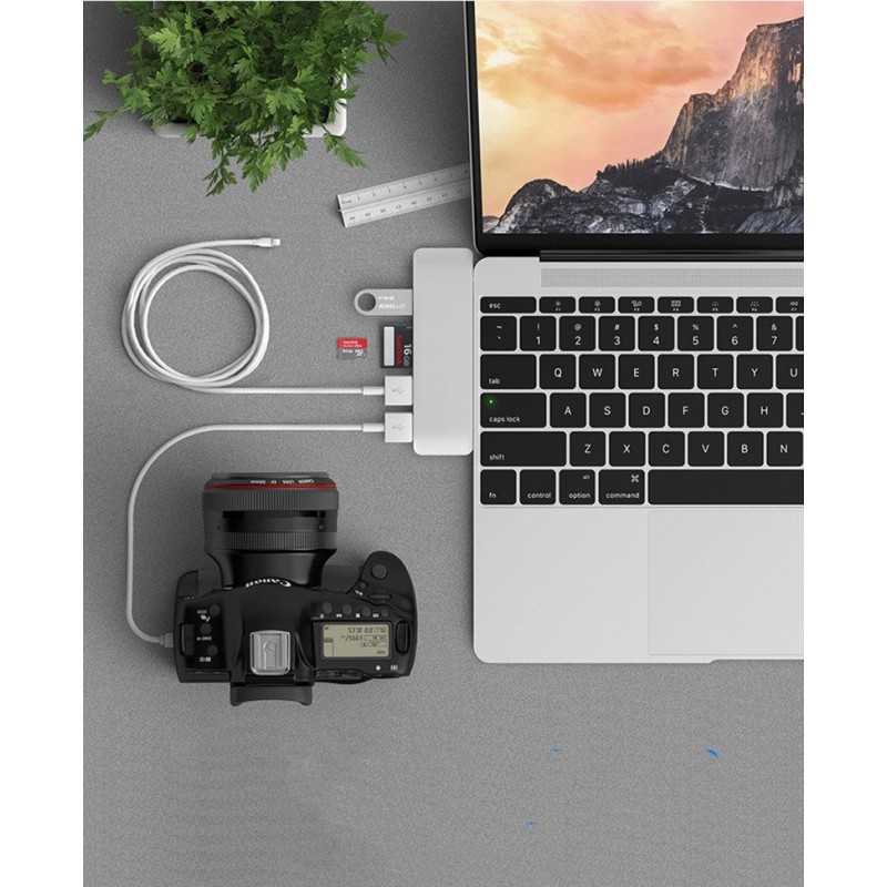 Type-C Docking Station To Expand Usb Adapter