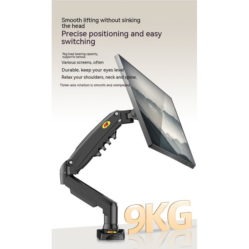 Desktop Adjustable Rotating Telescopic Display Bracket