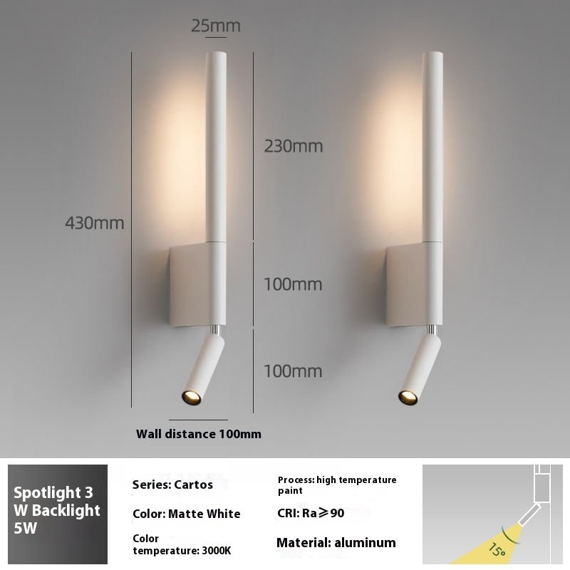 Simple Modern Reading Lamp Bedside