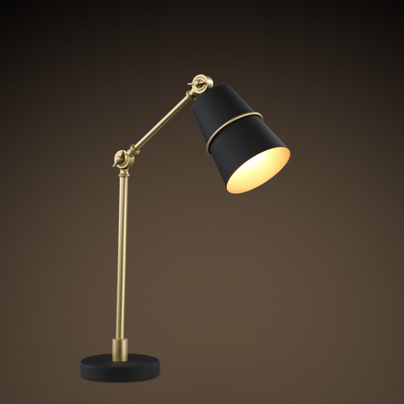 Nordic Modern Minimalist Iron Learning Reading Lamp
