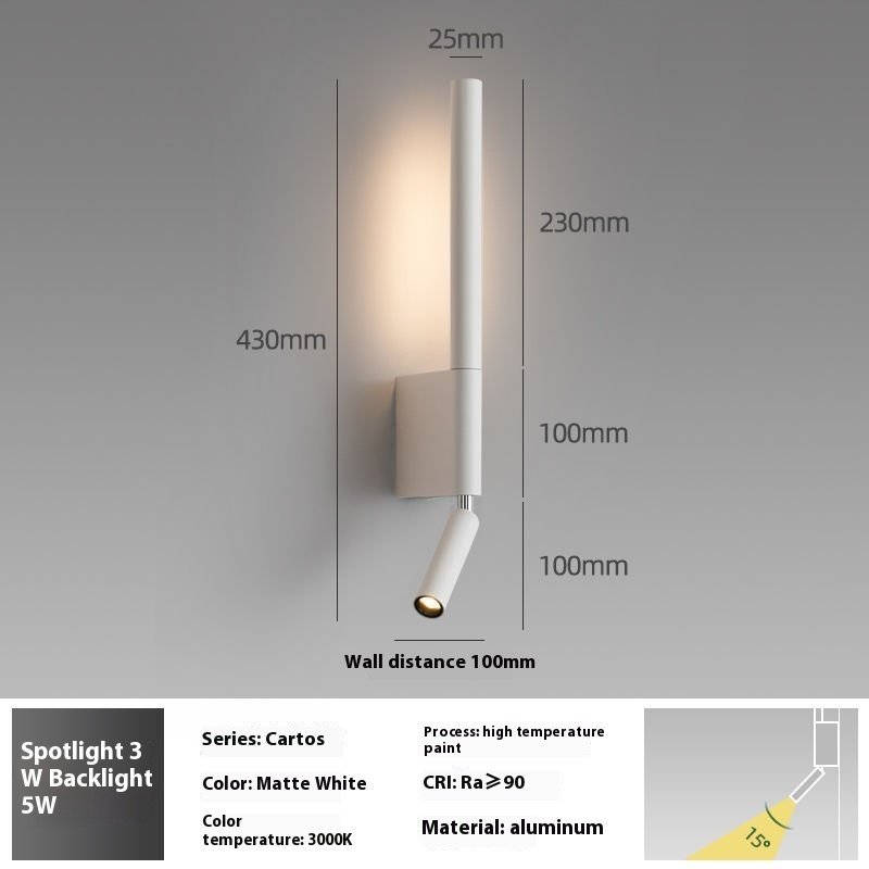 Simple Modern Reading Lamp Bedside