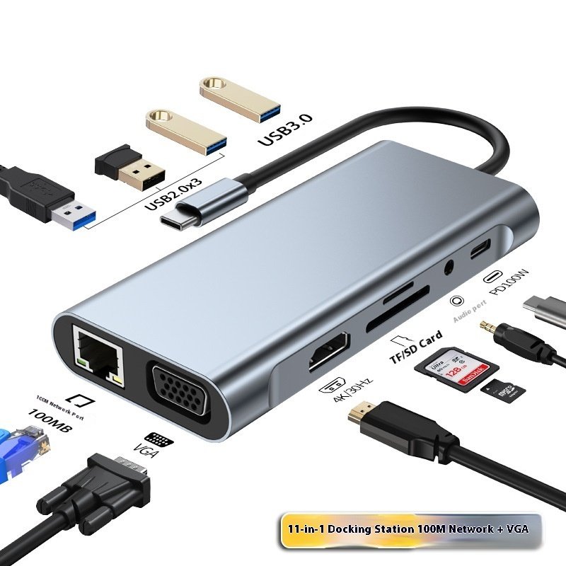 Docking Station Type-C Port Usb Multi-port Multi-function Hub