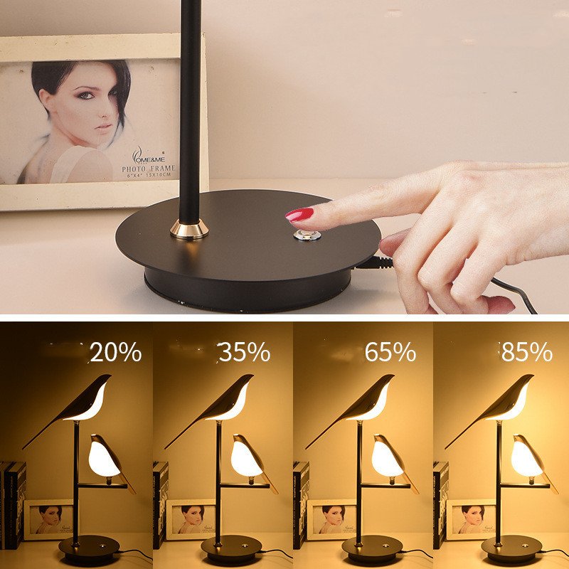 Led Student Reading Eye Lamp Dormitory Bedside Feeding Lamp Creative Night Light