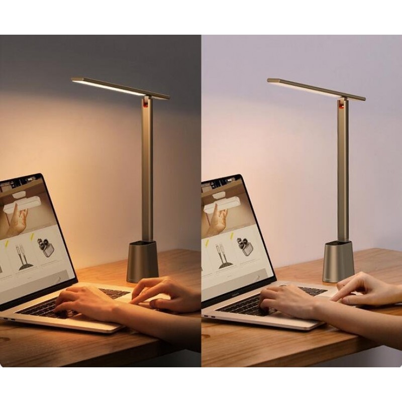 Aluminum Alloy Charging Folding Reading Lamp
