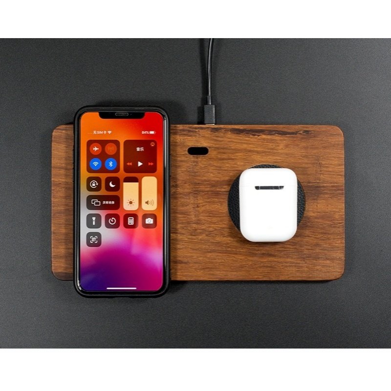 Dual Charger Mobile Phone Headset Wireless Charger