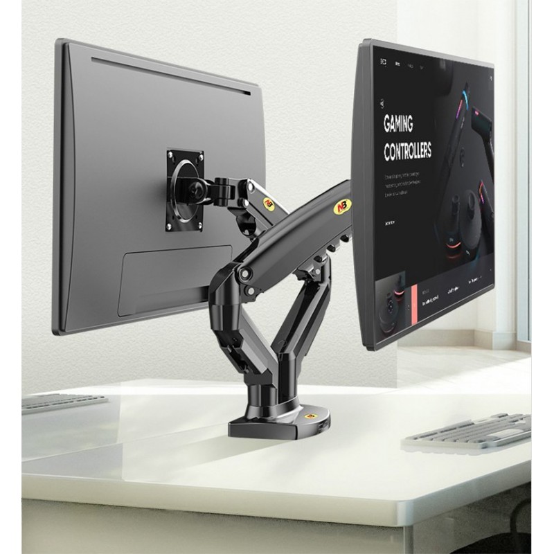 Dual-screen Monitor Stand Base Swivel Lift Telescopic