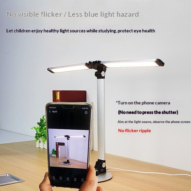 Foldable Eye-Care Reading Desk Lamp For Children