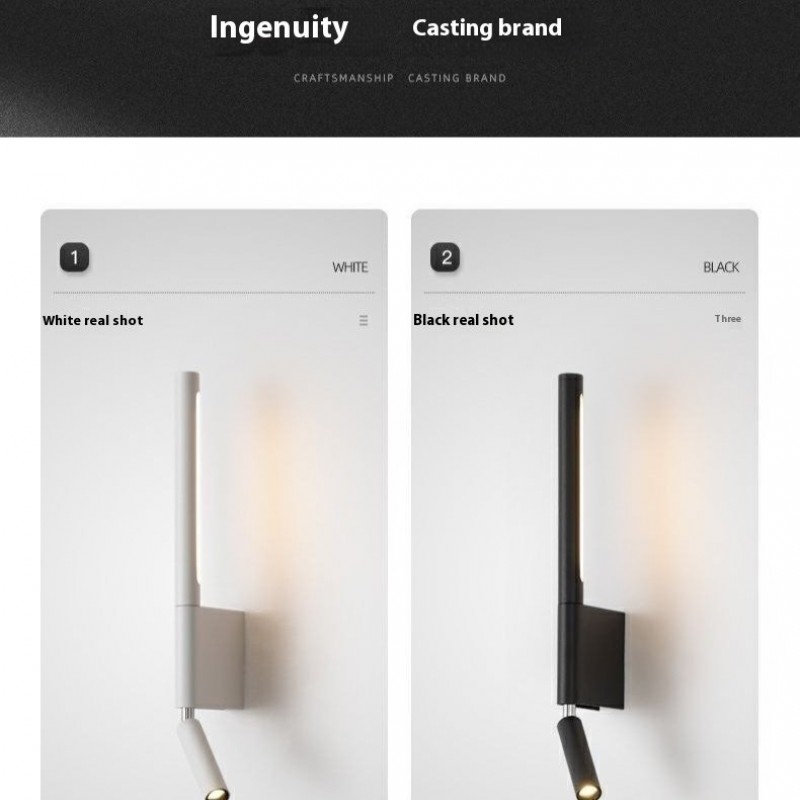 Simple Modern Reading Lamp Bedside