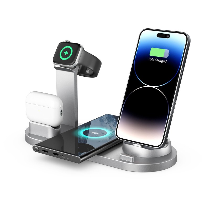 Three in one wireless charger
