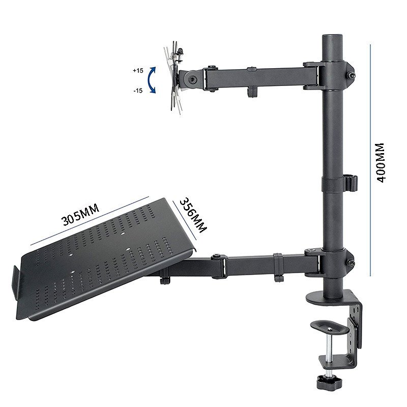 Notebook Stand Multi-function Dual Screen Monitor Stand Computer Keyboard Bracket