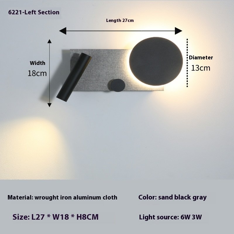 Bedroom Ambience Light Bedside Reading Wall Lamp