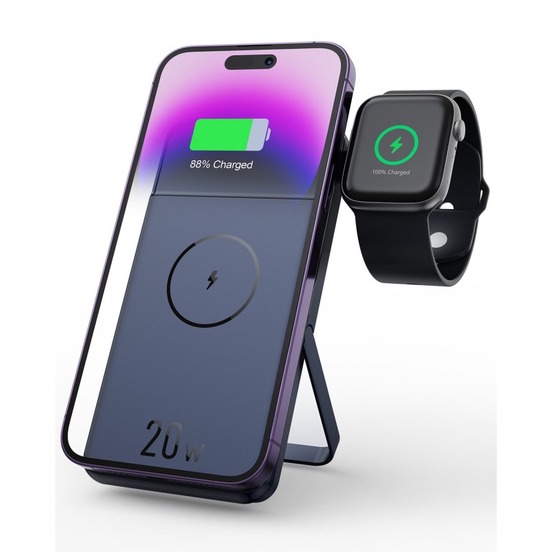 Magnetic Power Bank Wireless Charger