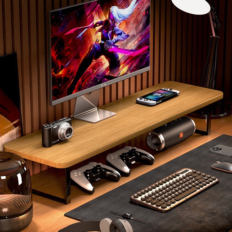 Esports Desk Upgrade Desktop Computer Riser Monitor Base Stand