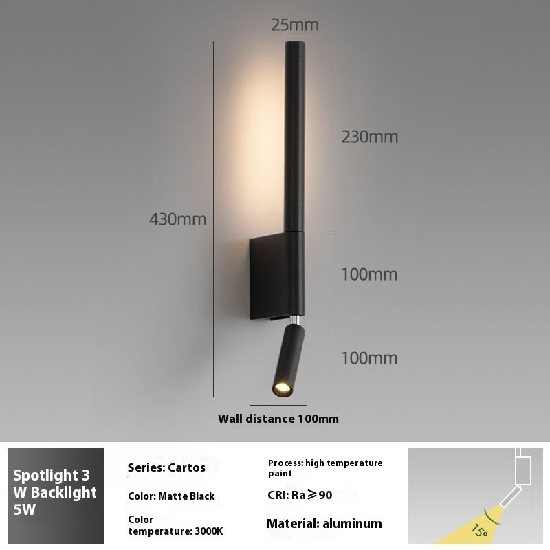 Simple Modern Reading Lamp Bedside