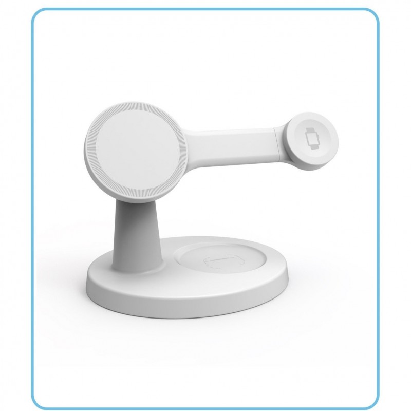 Magnetic Wireless Charger Electrical Desktop Bracket 15W Fast Charge Mobile Phone Headset Watch Wireless Charger